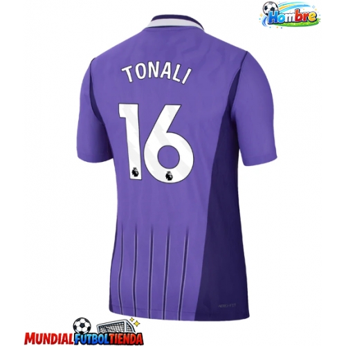 Camiseta Tottenham Hotspur Sandro Tonali #16 Tercera Equipación Replica 2026-27 mangas cortas